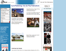 Tablet Screenshot of cyclepublishing.com